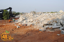 ابطال أوامر هدم لخمسة منازل في قرية دهمش الغير معترف بها