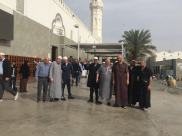 صور لمعتمري اللد والرملة خلال زيارتهم للمدينة المنوّرة