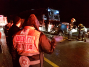 مصرع شخص واصابة اخريْن بحادث طرق قرب بلدة سولم