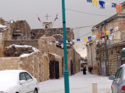 حدث في مثل هذا اليوم - تساقط الثلوج في مدينة اللد عام 2013