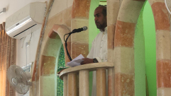 خطبة الجمعة للشيخ سامي ابو صويص من مسجد الرباط في الرملة