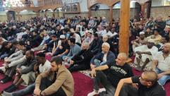 فيديو: صلاة عيد الفطر السعيد من مسجد "يافا الكبير"