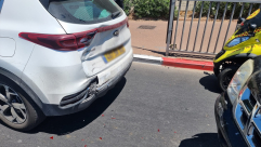 يافا : اصابتان طفيفتان في حادث طرق متسلسل 