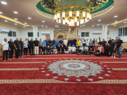 يافا: بالصور الشيخ مصطفى دكة يحل ضيفاً على مجالس النور في مسجد العجمي