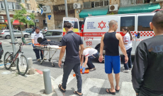 يافا: اصابة طفيفة لراكب دراجة كهربائية بحادث ذاتي