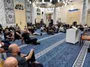 يافا: بالصور الأمسية الإيمانية الأسبوعية في مسجد النزهة وسط حضور غفير