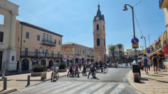 صور: شوارع يافا فارغة من المركبات في "يوم الغفران" 