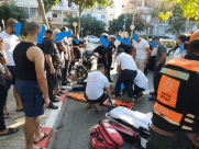 يافا: إصابة شابين بحادث طرق بين دراجتين في حي النزهة