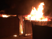  فجر اليوم - حريق في مخزن بمدينة اللد دون وقوع اصابات 