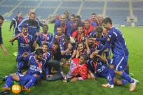 احتفالات عارمة بعد فوز شباب اللد بكأس التوتو لفرق الدرجة الممتازة