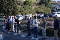 المئات من الداخل الفلسطيني في وقفتين تضامنيتين مع الشيخ رائد صلاح