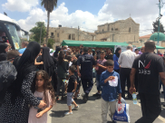 صور: عودة الفوج الثاني من حجاج اللد الرملة ( البرّ) الى البلاد سالمين