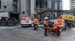 اصابة متوسطة لعامل اثر سقوطه عن ارتفاع بتل ابيب 