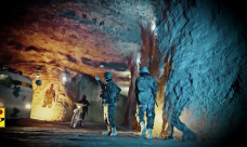 شاهد.. حزب الله ينشر مقطعا مصورا يظهر منشأة لإطلاق الصواريخ