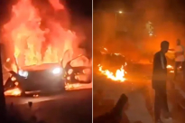 مجزرة- 18 شهيدا في غارة إسرائيلية على مقهى بمخيم طولكرم