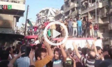 سكان حلب يحتفلون بتقدم المعارضة وانتكاسة النظام (فيديو)