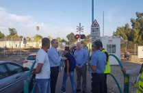  اللد: البدء بالتخطيط لإقامة جسر للمشاة في حي المحطة بالمدينة