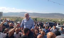 قرية العزير تستقبل الشيخ كمال خطيب