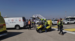  هبوط اضطراري لطائرة في مطار بن غوريون بسبب خلل تقني