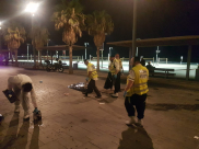  فيديو: مصرع شخص سقط عن علو قرب شاطئ البحر شمال يافا 