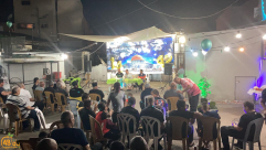 بالصور: خيمة الهدى تنظّم أمسية دعويّة في ضيافة عائلة "أبو دين" بيافا