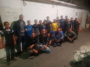  صور: الصيادون في ميناء يافا يستضيفون الأطفال على وجبة عشاء  ضمن مشروع شبيبة في خطر