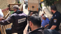   يافا: اخلاء عائلة يافية من بيتها في شارع "عبد الغني" بالمدينة 