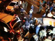 مصرع شخص واصابة اثنين بحادث طرق مروع قرب القدس