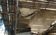 يافا: انهيار شرفة منزل خلال أعمال ترميم دون تسجيل اصابات