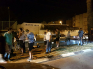 فيديو: اصابة طفيفة بحادث دهس "ضرب وهرب" في مدينة الرملة