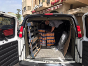 جمعية يافا تستعد للأسوأ باعداد مئات الطرود الغذائية لتوزيعها على العائلات المستورة بيافا 