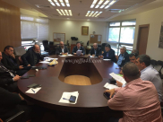 اللجنة الشعبية للدفاع عن طاسو تبحث قضية مقبرة طاسو مع أعضاء الكنيست العرب 