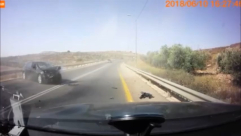  بالفيديو : سائق يرسل SMS والنتيجة حادث مروع !