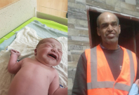 بعد يوم واحد من وفاته - زوجة عمر ابو عامر من الرملة تُرزق بمولود "كريم"