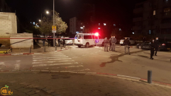 يافا: إصابتان إحداهما خطرة في حادث إطلاق وسط المدينة