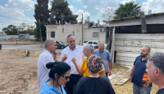 تخصيص 6 ملاجئ متنقلة للأحياء العربية في مدينة اللد 