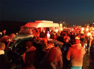 مصرع شخص وإصابة 20 في حادث طرق مروّع قرب حاجز ميتار في الجنوب