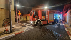 فجر اليوم: حريق داخل أحد البيوت دون اصابات 