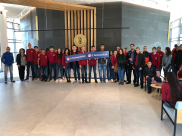  طلاب تراسنطا بيافا في جولة تعليمية بالمعهد التكنولوجي التخنيون في حيفا