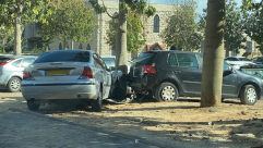   حادث طرق بين مركبتين في يافا دون اصابات