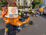 اصابة حرجة لشخص دهسته شاحنة بورشة بناء في تل ابيب