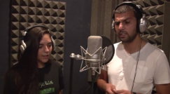 بالفيديو: أغنية نصر وحرية من أداء "يافا أبو شميس" ومحمد قندس" 