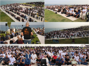   فيديو: مشاهد رائعة من صلاة عيد الفطر السعيد في العراء "متنزه العجمي" بيافا