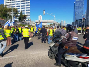 تظاهرة لـ"السترات الصفراء" ضد الغلاء في تل ابيب 