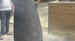 سقوط شظايا صاروخ سوري بأحد الأحياء في مدينة رهط