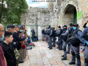  فيديو: الاعتداء على المصلين في المسجد الأقصى المبارك