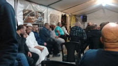 الرملة: عقد لقاء الأحياء الشهري بحضور حشد من الأهالي 