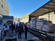 صور: طرود ومساعدات غذائيّة من مدن الداخل لأهالي اللّد