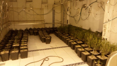 بالصور: ضبط 5 كيلو من السموم داخل مخزن بتل ابيب واعتقال مشتبه 