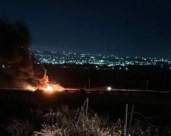 قصف سيارة قرب جنين وأنباء عن استشهاد عدد من المواطنين